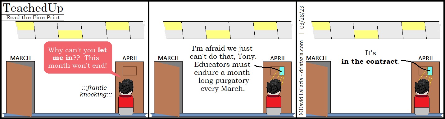 Pepp is still stuck in the month of March